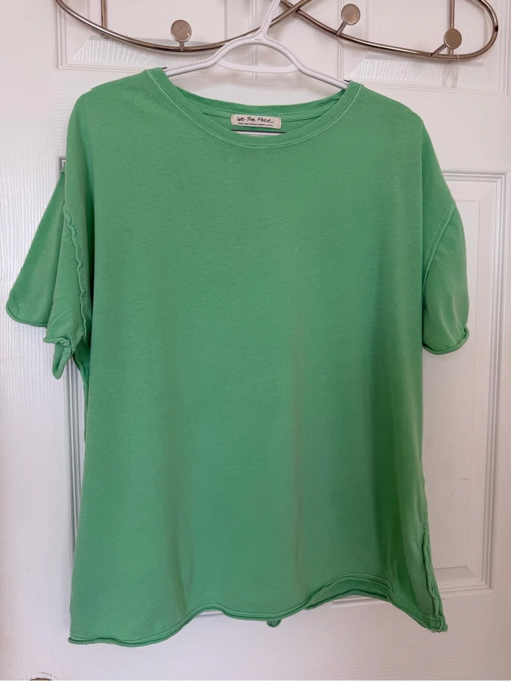 We The Free FP Linen Blend BF Tee